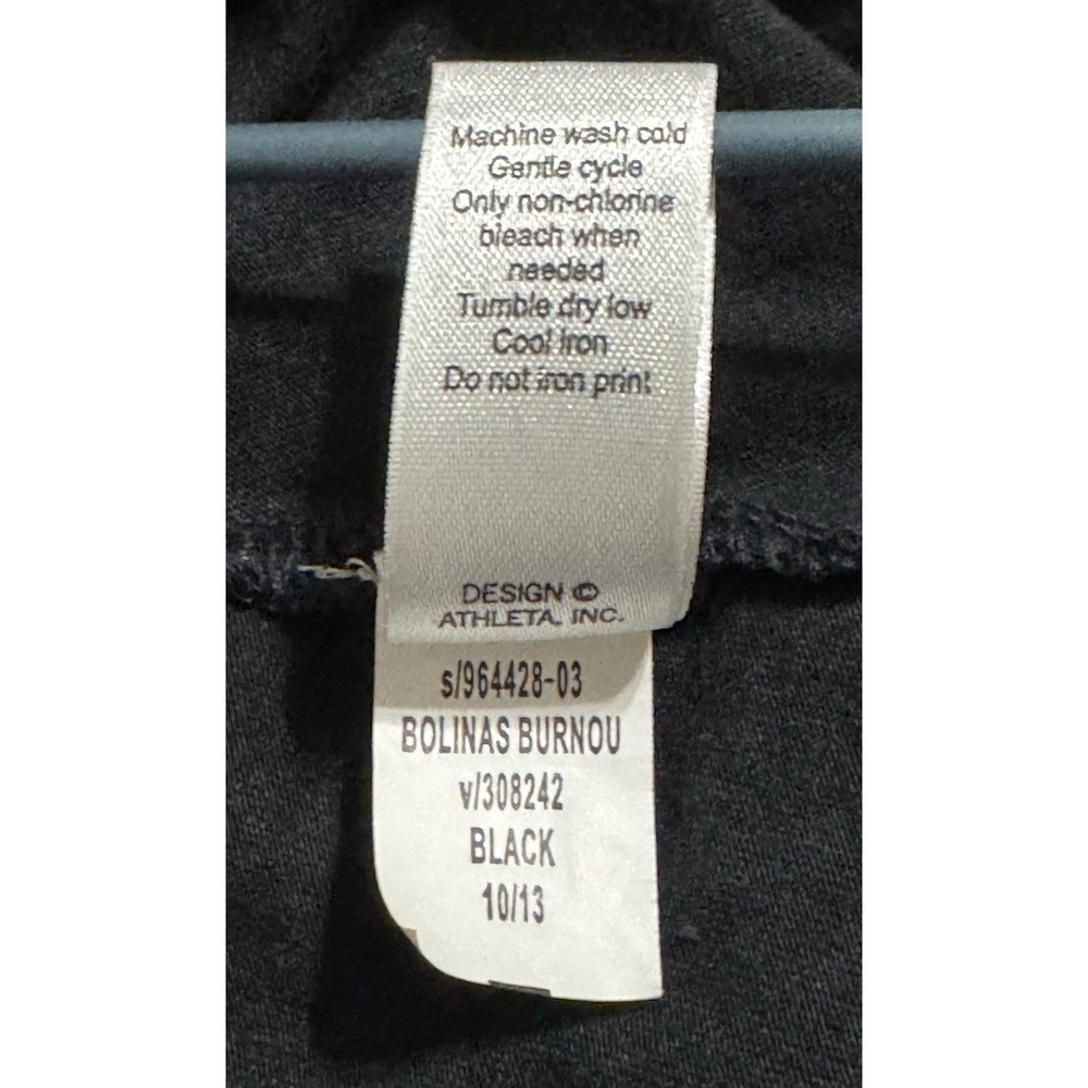 Athleta Womens SP Mini Dress Bolinas Burnout Gray Cap Sleeve Athleisure‎ - Picture 9 of 9